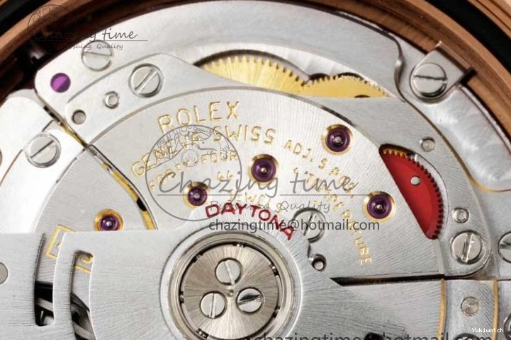 Dial QF Oysterflex Meteorite Strap SA4130 on Best 1:1 Edition Rubber 116515 Daytona 0718